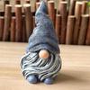 Декоративные ornaments из смолы Белый Бородатый Гном Украшение для двора и дома Смоляные ornaments