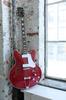 VOX Electric Guitar Equipped with 2 Soap Bar PU Bobcat V90 Cherry Red Semi-Hollow
