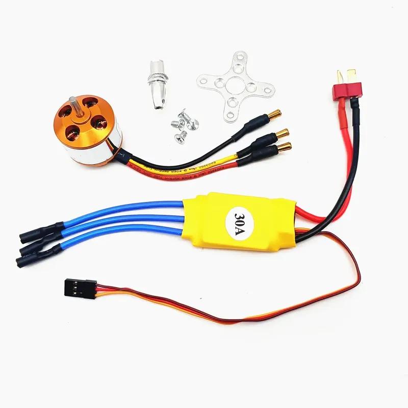 13T A2212 1000KV 2450KV 2200KV Brushless Motor 30A ESC Combo for Quadcopter F450 Quadcopter F550 RC Hexacopter 4-axis Copter