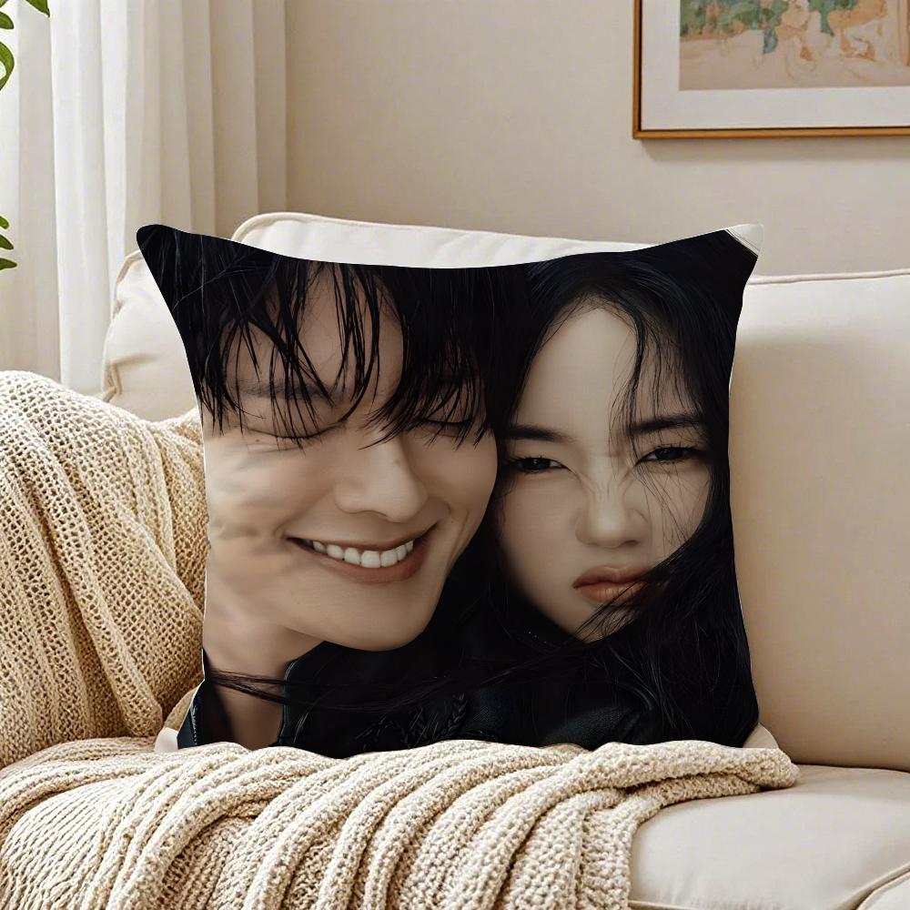 Korean DDynamite Kiss CP Cushion Cover Pillowcase Antidustmite living Room Sofa Decor Cushion Room