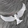 Angel No odor Decoration Gift Garden Ornaments Bookcase Figurine Resin Crafts Angel Wing Statue