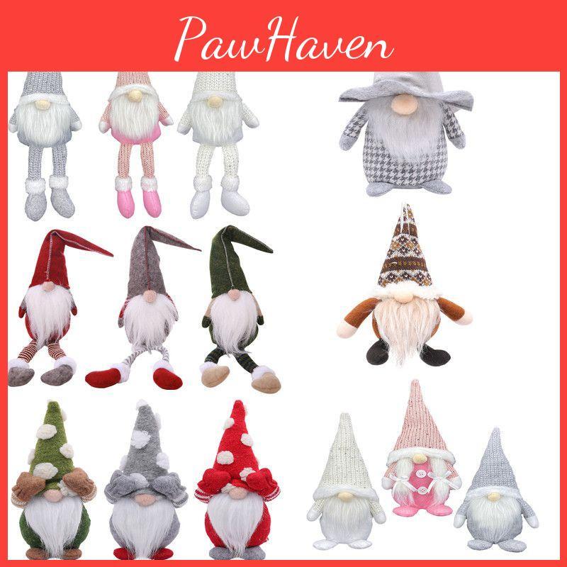 Charming Faceless Doll Christmas Decorations For Delightful Home Ornamentation