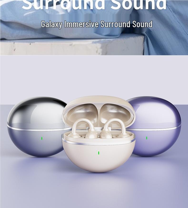 Clip04 Bluetooth 2025 Беспроводные наушники: Спортивный зажим, Высокое качество звука, Длительное время работы от аккумулятора GTS15