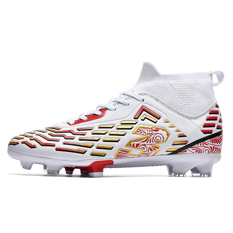 Мужские футбольные бутсы резиновые с мягкой подошвой Art Lawn профессиональные молодежные футбольные бутсы большого размера