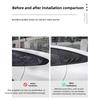 For Xpeng P7 P7i 2022-25 PAIR Rear Side Window Louvers Shutter ABS Air Vent Scoop Shades Cover Trim
