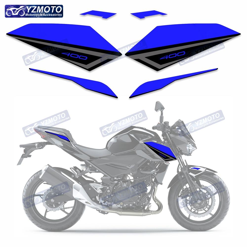 Для Z400 2020 Мотоциклетные Аксессуары Полный Комплект Наклеек на Обтекатель Мотоцикла Светоотражающие Водонепроницаемые Декоративные Наклейки