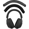 Подушка-чехол для оголовья для наушников Sony WH-1000XM5, Защитная подушка для оголовья гарнитуры на замену с молнией (черный)