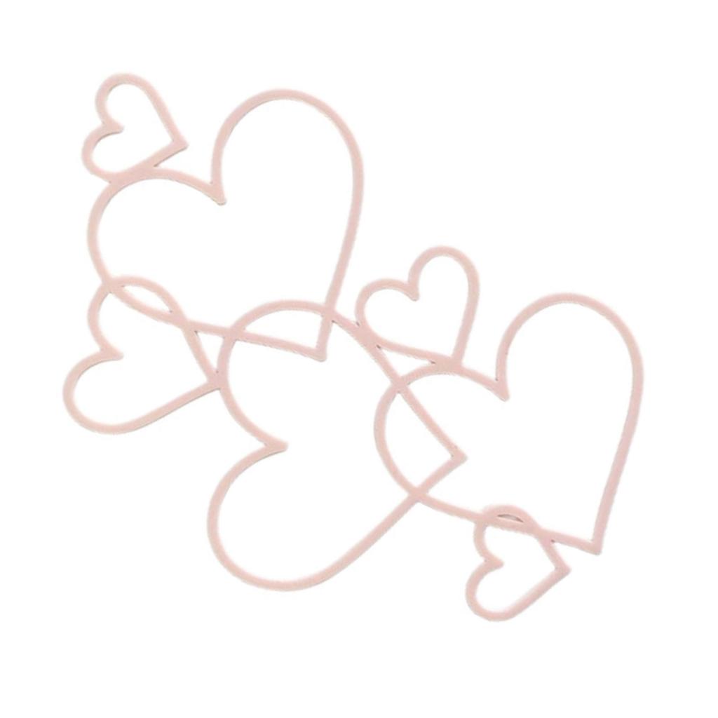 Свадебный топпер для торта Любовь Сердце Украшение для торта Подарок на День святого Валентина Украшение для десерта Акриловые топперы для кексов