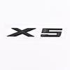 Совместимый значок-эмблема BMW X1, X3, X5, X6, X6 GT для модифицированного автомобиля, задний багажник.