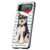 Чехол для телефона с щенком йоркширского терьера для Samsung Galaxy Z Flip 7 6 5 4 3 5G Flip7 Flip6 Flip5 Flip4 Flip3 Черный Fundas S