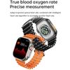 Smart Watch Ultra 8 Men Women Wireless Charging Sport Smartwatch Bluetooth Calls Heart Rate Waterproof For IOS Android Phone