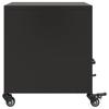 Vidaxl Szafki Nocne, 2 Szt., Czarne, 36X39X43,5 Cm, Stal