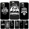 Дневники вампира Сальваторе 1864 Чехол для телефона Для iPhone 16 15 14 X XR XS 11 12 mini 13 Pro MAX Plus чехол-оболочка coque