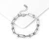 Women's U-shaped Bracelet Horseshoe Buckle Chain Necklace