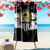 Notts County Towel, Large Soft Quick Dry Towel for Beach Camping Swimming