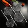 Large leakage hole Colander Stainless Steel Ladle Skimmer Spider Mesh Strainer  French Fries