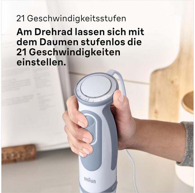 Погружной блендер Braun MQ 5235 WH MultiQuick 5 Vario
