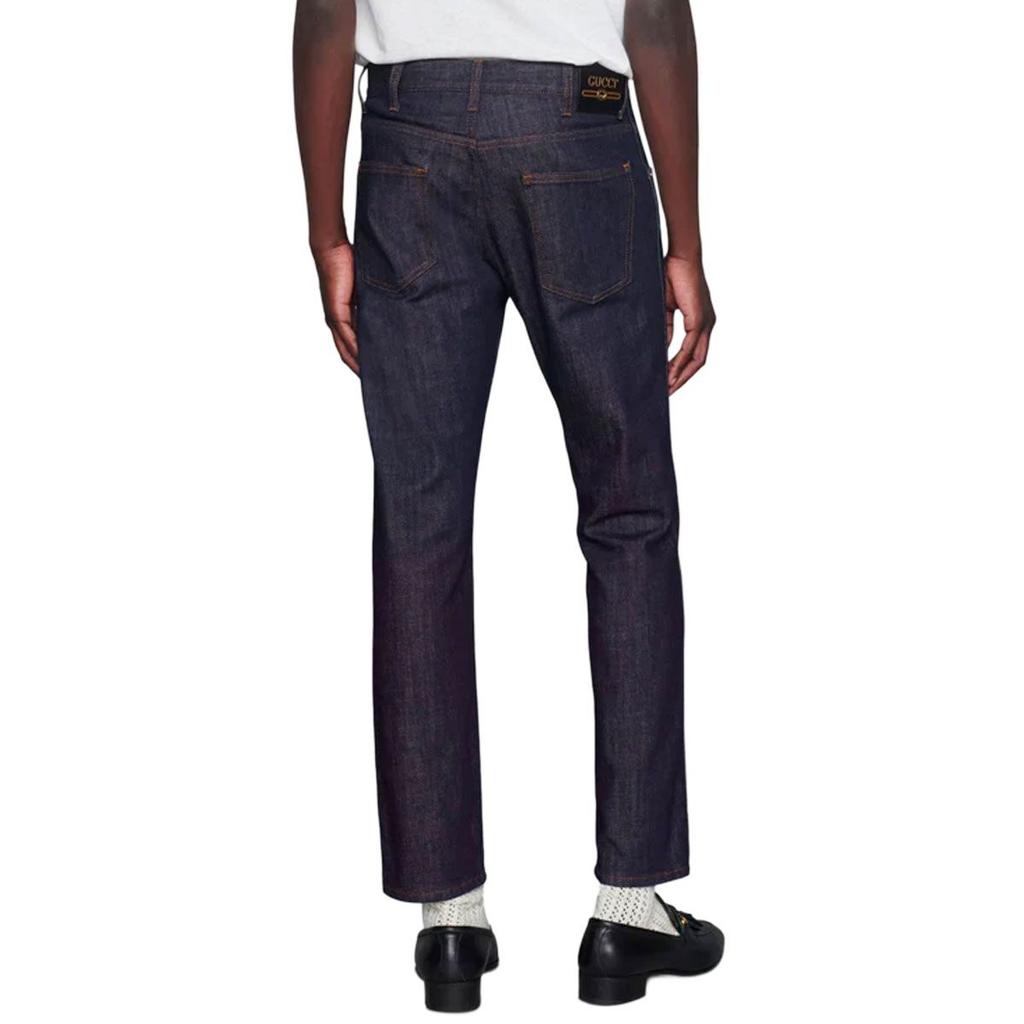 Gucci Джинсы с зауженными штанинами средней посадки 408637-XDBBS-4100
