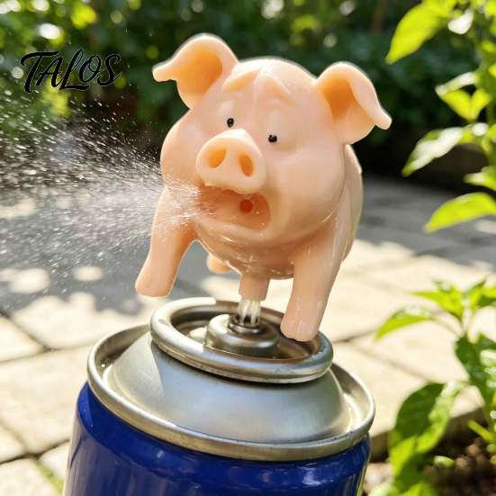 Paint Can Accessory 3D Printed Pig Spray Nozzle, Shaped Decorative Nozzle Tip, Universal Bottle Replacement, Gift for DIY Lovers