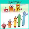 Numberblocks Красочные Строительные Блоки Милые Трансформируемые Фигурки Для Детских Игр