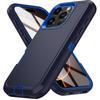 Ударопрочные Бронированные Защитные Чехлы Для Телефона Для Iphone 16 Pro Max 13 12 Mini 14 Plus 11 15 Pro Max 16E Жесткий PC+TPU Подставка Защитный Чехол