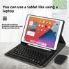Чехол-клавиатура для iPad 10,2-12 дюймов с Bluetooth, цветной подсветкой, держателем для стилуса, защитная крышка
