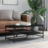  Coffee Table, Black, Cm, Wood-based Material