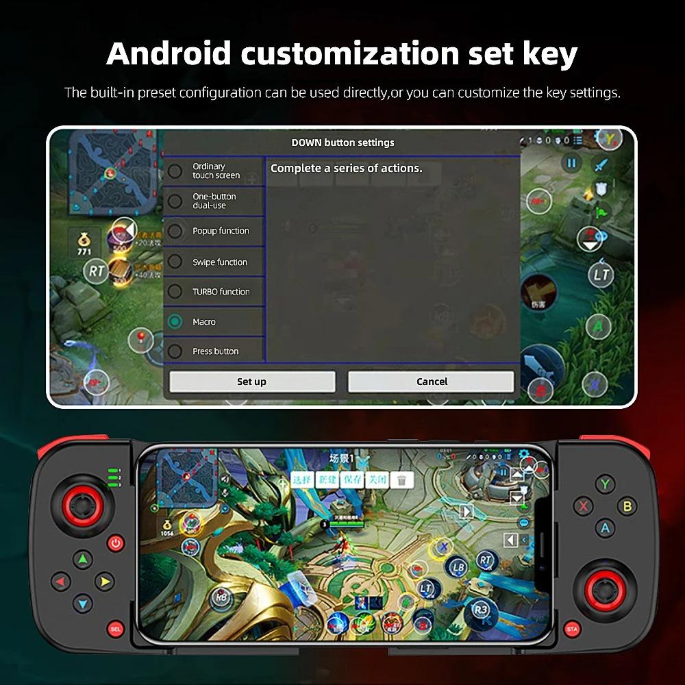 Геймпад для мобильного телефона для iPhone Android IOS Sony PS4 Switch PC Управление Bluetooth Контроллер Триггер Pubg Mobile Геймпад Джойстик