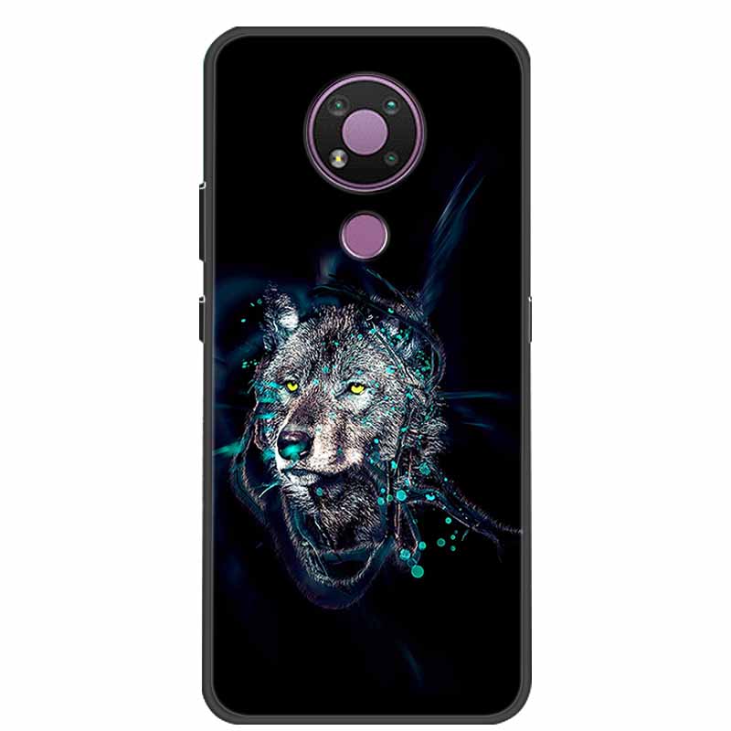 For Nokia 3.4 Case 5.4 Lovely Soft Silicone Protective TPU Bumper Back Cases For Nokia 5.4 Cover Cartoon Cute for Nokia3.4 Shell