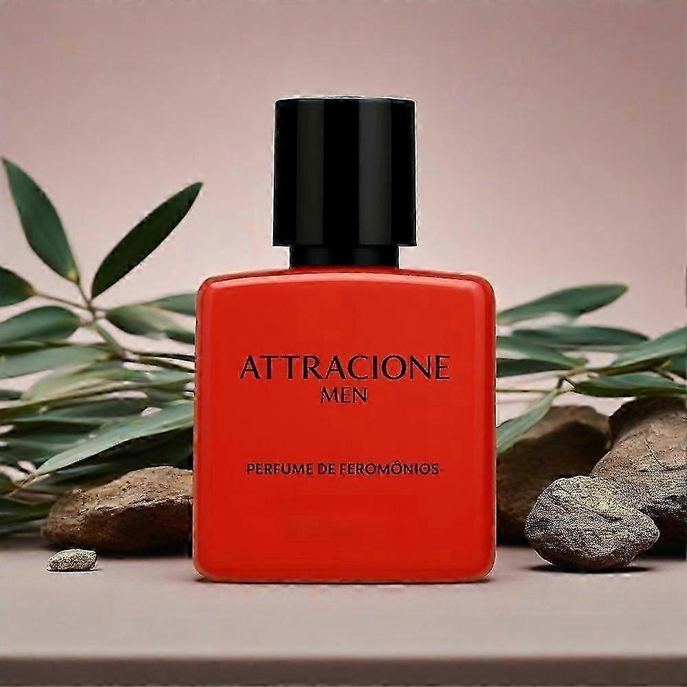 Парфюм Attracione для мужчин - Неотразимый, Смелый и Магнетический аромат с нотами амбры, мускуса и ванили - Усиливает мужское обаяние и WSLIHV