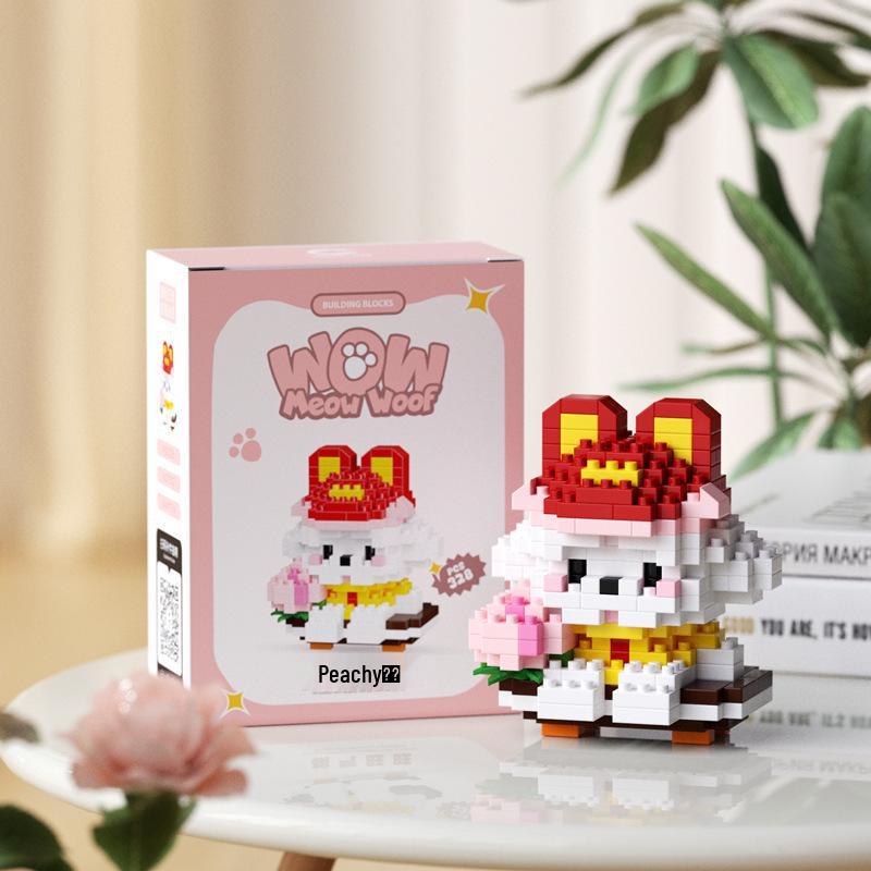 LEGO-Compatible Mini Building Blocks: Cartoon Figurines & Educational Toys