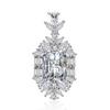 Sace Gems Классический роскошный циркон для женщин кулон ожерелье ювелирные изделия свадебное обещание вечерние подарок