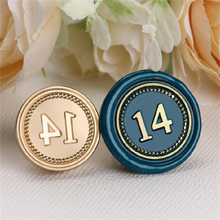 Сургучная печать Серия номеров Сургучная печать для украшения винных упаковок