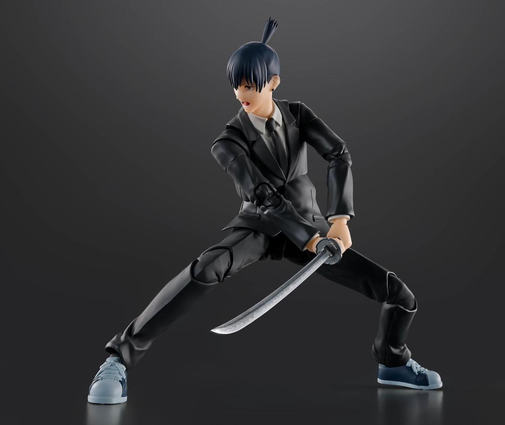 TAMASHII NATIONS Человек-бензопила Аки Хаякава 155 мм ПВХ АБС окрашенная подвижная фигурка S.H.Figuarts Прибл.. &