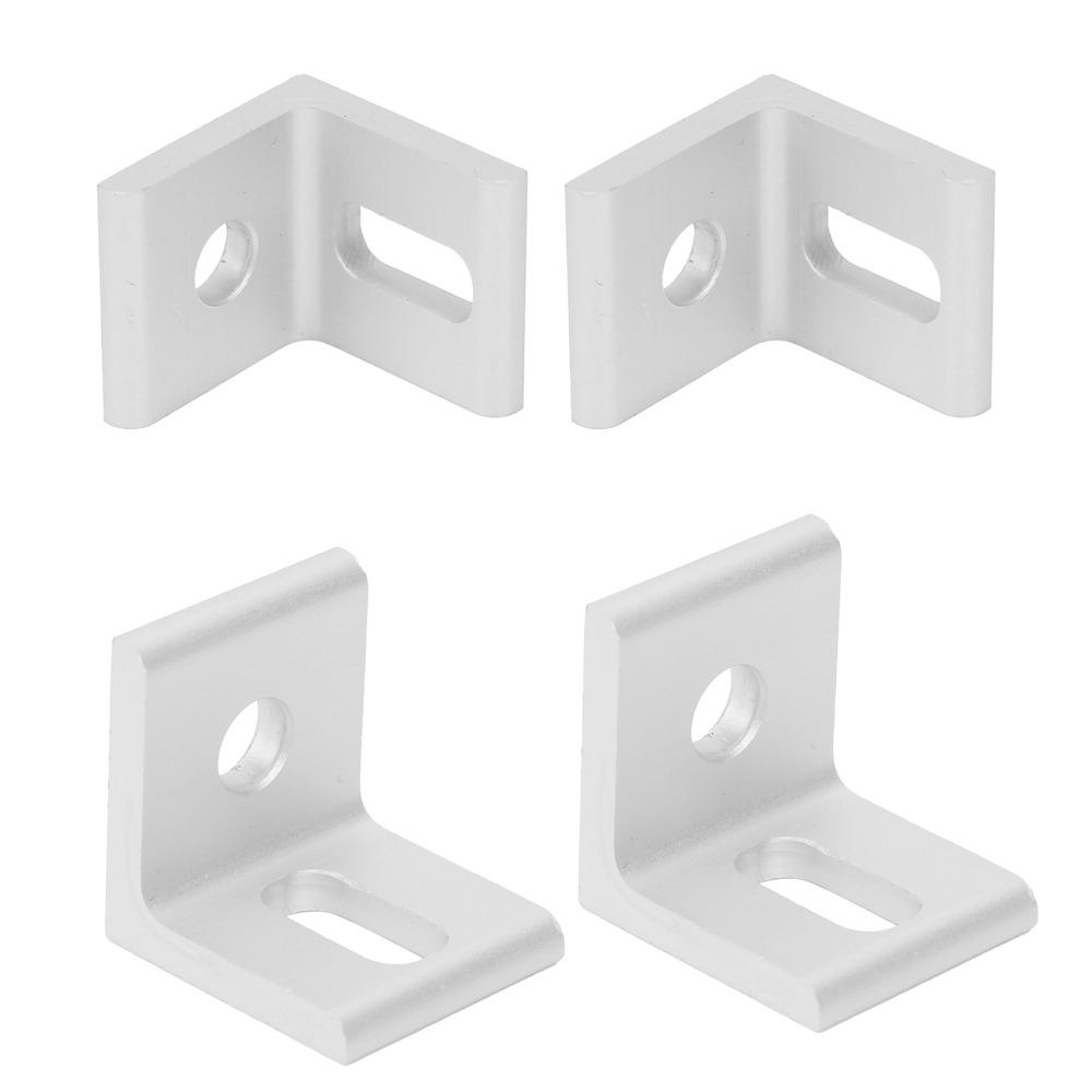 10pcs 20mmx20mmx18mm Size Corner Bracket Right Angle 90° L Shaped Bracket Angle Bracket  Home Use