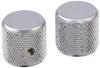 Fender Parts BASS KNURLED KNOBS CHROME TELECASTER/PRECISION
