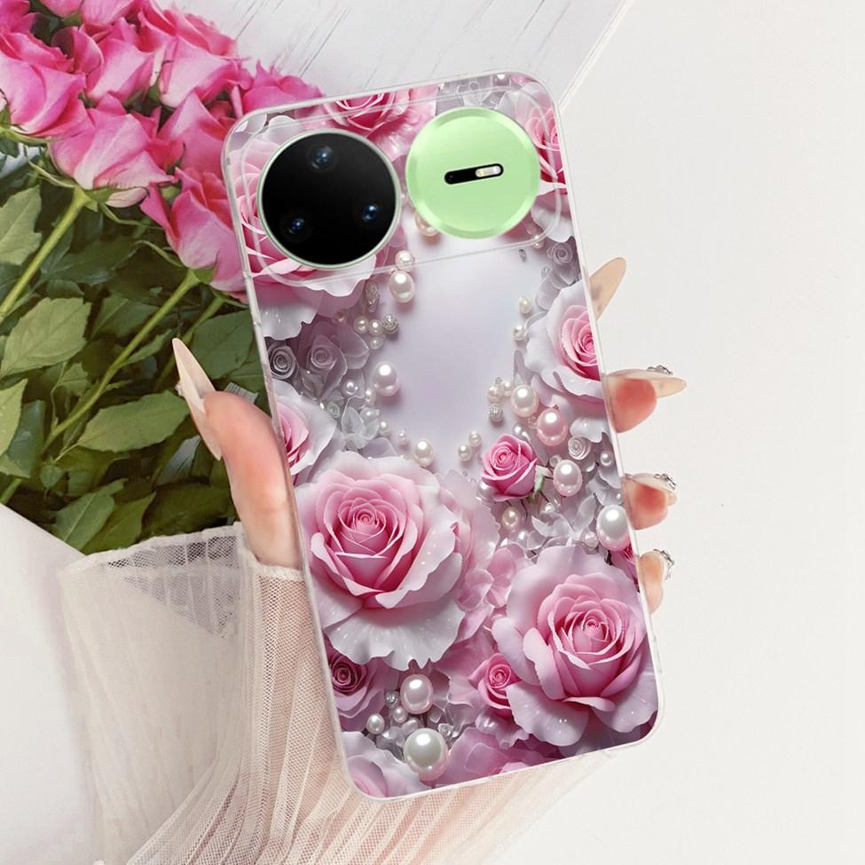 6,84'' Прозрачный чехол для Huawei Nova 15 Pro Чехол Модный Милый Расписной Мягкий Корпус Телефона для Huawei Nova 15Pro KLE-AL00U