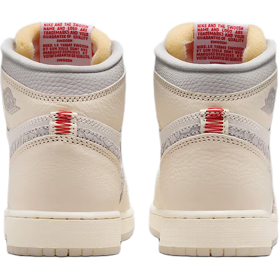 Кроссовки Air Jordan 1 High Retro OG GS Парусник Университетский красный Детские Бледно-слоновая кость Кокосовое молоко Фантом IH4281-100