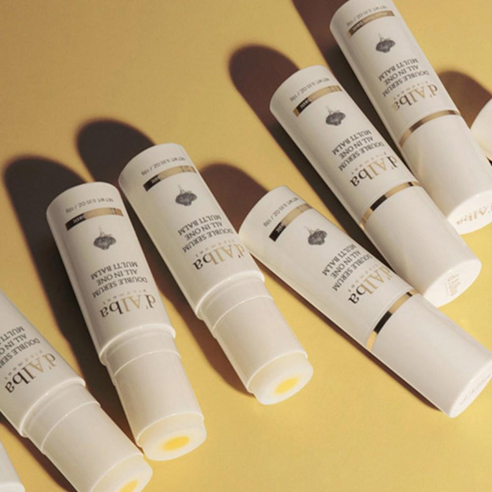 d'Alba Двойная сыворотка Многофункциональный бальзам 10 г + Двойная маска-пленка, 10 г, 1 набор