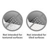 Bathroom Non-Slip Massage Mat/Bathtub Mat with Drainage Holes, Bubble Protrusions, Suction Cups, and Foot Pads