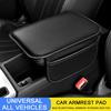 Car Armrest Pad Center Console Armrest Protection Pad Multifunctional Armrest Storage Box Pad Car Interior for Relieving Fatigue