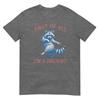 First Of All Im A Delight Funny Saying Sarcastic Raccoon TShirt