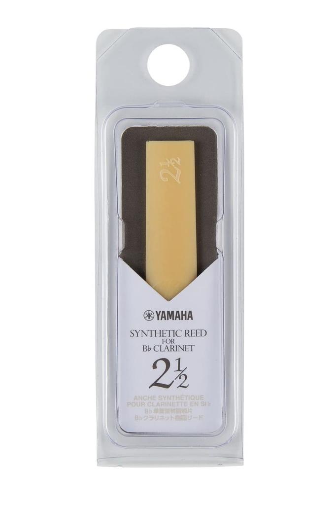 Yamaha CLR25 Synthetic Reed for B-flat Clarinet, Hardness 2 12 (1 piece)