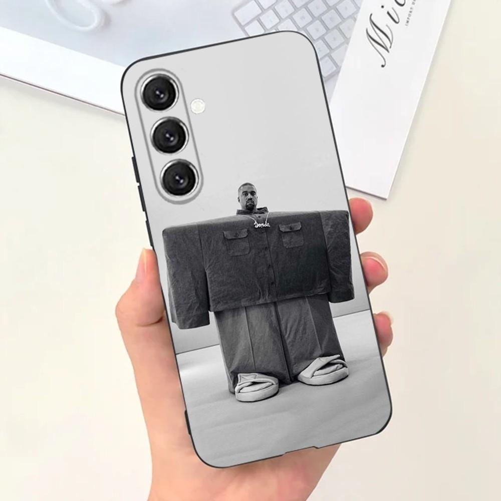 Канье Уэст YE Смешной чехол для телефона для Samsung S25, S24, S21, S22, S23, S30, Ultra, S20, Plus, Fe, Lite, Note, 10, 9, 5G Черный чехол