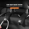 Car Rear Seat Storage Hanging Hook Handbag Clothes Bracket For Citroen C4 C3 C5 C1 C2 C6 VTS C4L DS3 DS4 DS5 Grand Berlingo
