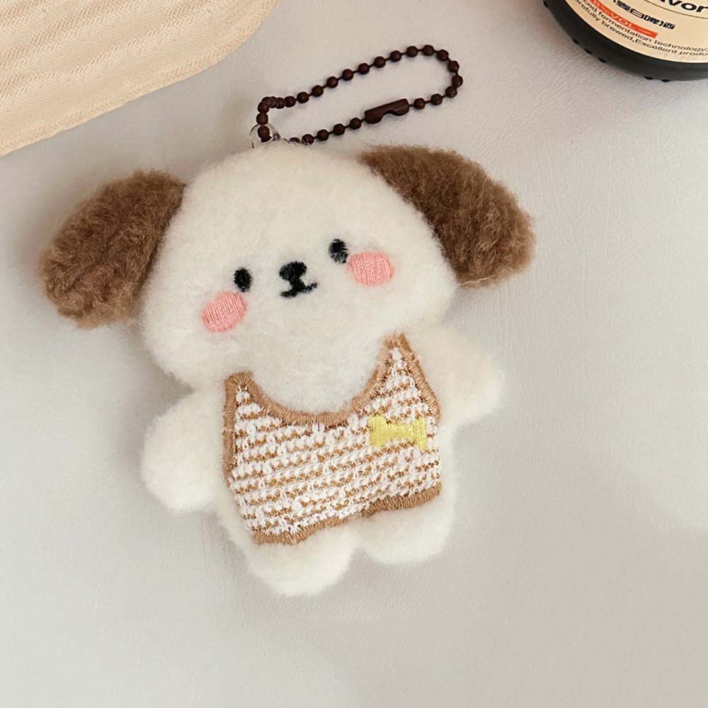 Брелок плюшевый щенок брошь ювелирные изделия аксессуары сумка кулон милая собака значок ювелирные изделия подарки