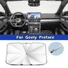 Автомобильный зонт-тент для лобового стекла, УФ-защита для Geely Monjaro Xingyue L Preface Boyue Emgrand Haoyue Panda Binrui Binyue
