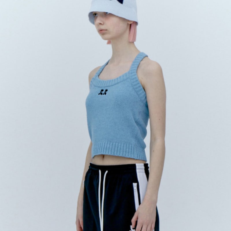 Rest&Recreation KNIT BUCKET HAT - SKY BLUE