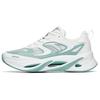 New Cushioned Slip Resistant Abrasion Resistant Low Top Running Shoes Men's White Green 112225596-3