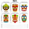 Theme Mask Hawaiian For Halloween Party Decorations Role Play Stage Performance